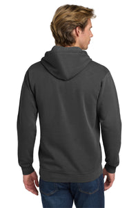 COMFORT COLORS  Ring Spun Hooded Sweatshirt - Pepper Back