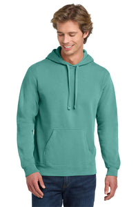 COMFORT COLORS  Ring Spun Hooded Sweatshirt - Seafoam