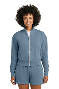 Comfort Colors Women's Full-Zip Jacket 1570L - Blue Jean