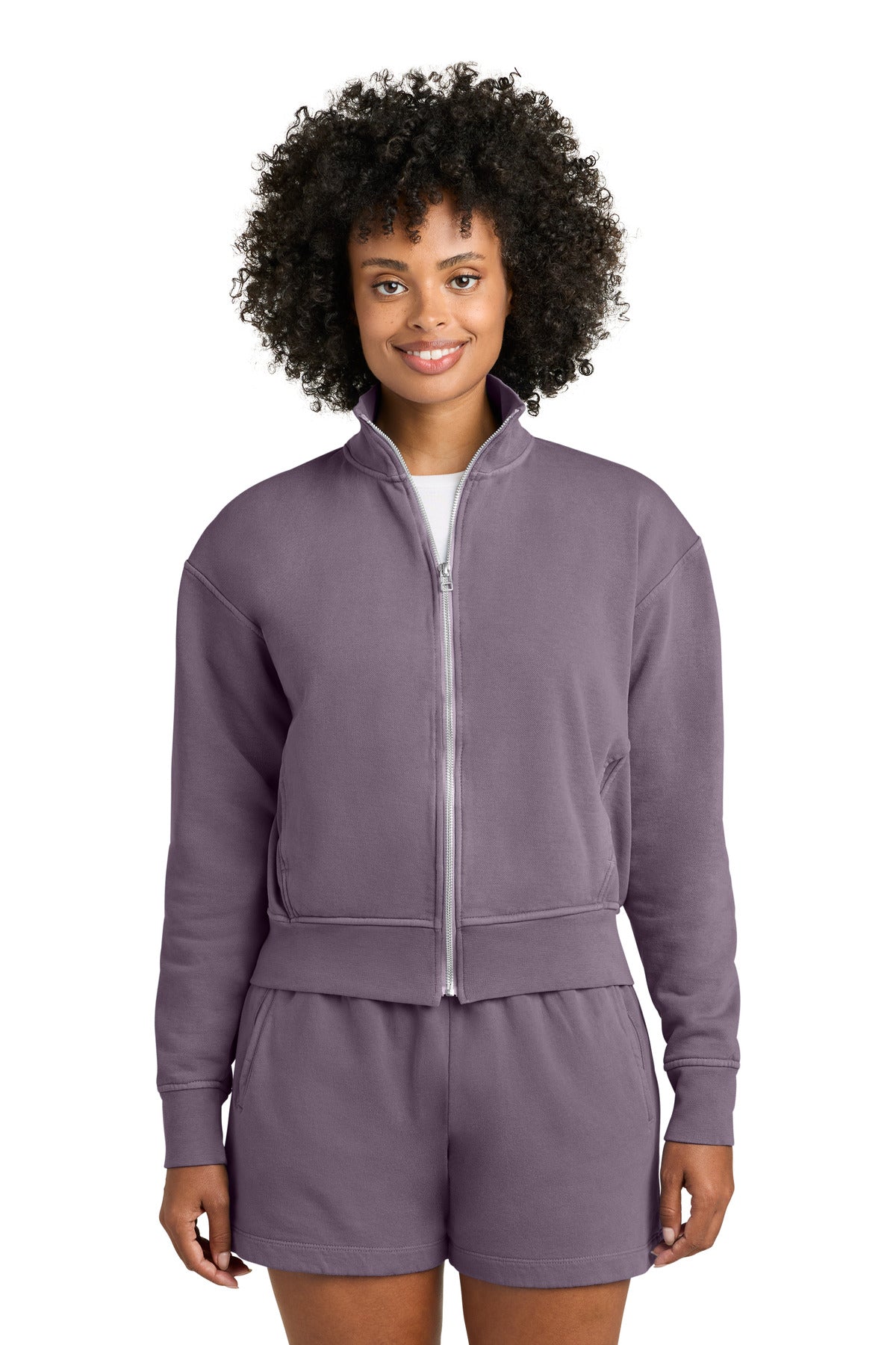 Comfort Colors Women's Full-Zip Jacket 1570L - Dusk