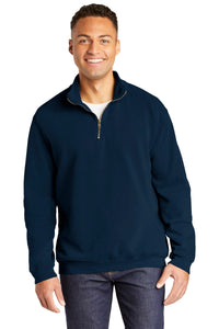COMFORT COLORS  Ring Spun 1/4-Zip Sweatshirt - True Navy