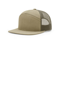 Richardson 7-Panel Trucker 168 - Pale Khaki/ Loden