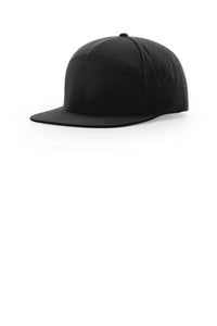 Richardson Cannon 7-Panel Flatbill 169 - Black