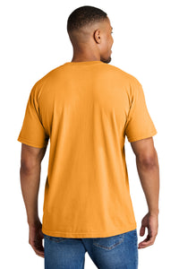 COMFORT COLORS  Heavyweight Ring Spun Tee - Bright Orange Back