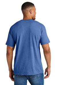 COMFORT COLORS  Heavyweight Ring Spun Tee - Flo Blue Back