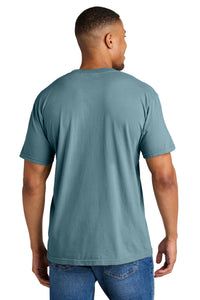 COMFORT COLORS  Heavyweight Ring Spun Tee - Ice Blue Back