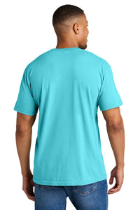 COMFORT COLORS  Heavyweight Ring Spun Tee - Lagoon Back