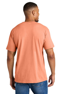 COMFORT COLORS  Heavyweight Ring Spun Tee - Neon Cantaloupe Back
