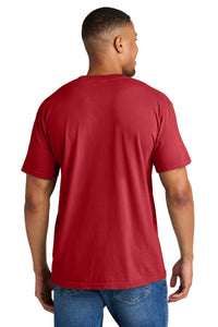 COMFORT COLORS  Heavyweight Ring Spun Tee - Red Back