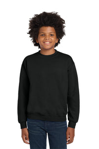 Gildan Youth Heavy Blend Crewneck Sweatshirt - Black