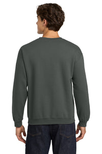 Gildan Heavy Blend Crewneck Sweatshirt - Charcoal Back