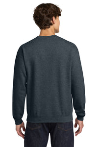 Gildan Heavy Blend Crewneck Sweatshirt - Dark Heather Back