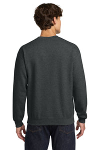 Gildan Heavy Blend Crewneck Sweatshirt - Fan Charcoal Heather Back