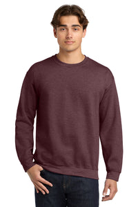 Gildan Heavy Blend Crewneck Sweatshirt - Heather Dark Maroon