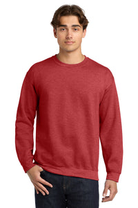 Gildan Heavy Blend Crewneck Sweatshirt - Heather Scarlet Red