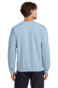 Gildan Heavy Blend Crewneck Sweatshirt - Light Blue Back