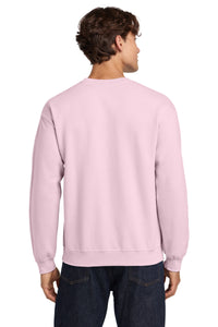 Gildan Heavy Blend Crewneck Sweatshirt - Light Pink Back
