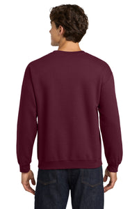 Gildan Heavy Blend Crewneck Sweatshirt - Maroon Back