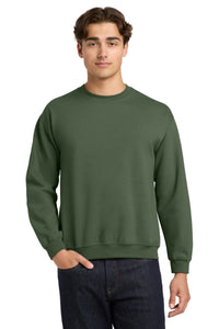 Gildan Heavy Blend Crewneck Sweatshirt - Military Green