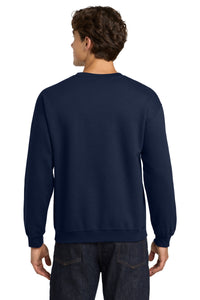 Gildan Heavy Blend Crewneck Sweatshirt - Navy Back