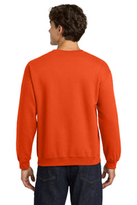 Gildan Heavy Blend Crewneck Sweatshirt - Orange Back