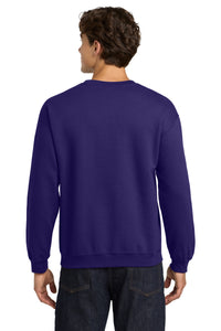 Gildan Heavy Blend Crewneck Sweatshirt - Purple Back
