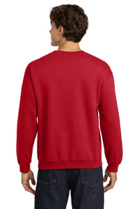 Gildan Heavy Blend Crewneck Sweatshirt - Red Back
