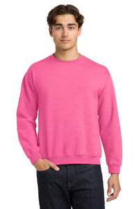 Gildan Heavy Blend Crewneck Sweatshirt - Safety Pink