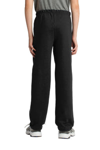 Gildan Youth Heavy Blend Sweatpant - Black Back