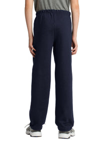 Gildan Youth Heavy Blend Sweatpant - Navy Back