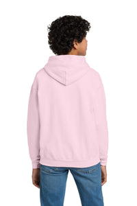 Gildan - Youth Heavy Blend Hooded Sweatshirt - Light Pink Back