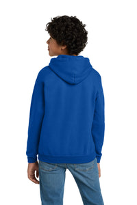 Gildan - Youth Heavy Blend Hooded Sweatshirt - Royal Back