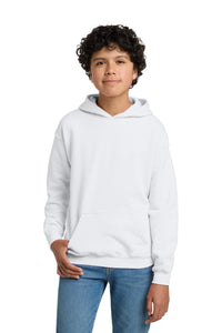 Gildan - Youth Heavy Blend Hooded Sweatshirt - White