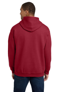 Gildan - Heavy Blend Hooded Sweatshirt - Cherry Red Back
