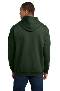 Gildan - Heavy Blend Hooded Sweatshirt - Forest Green Back