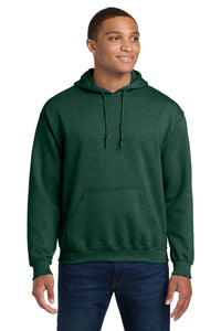 Gildan - Heavy Blend Hooded Sweatshirt - Heather Dark Green