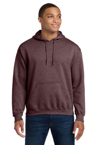 Gildan - Heavy Blend Hooded Sweatshirt - Heather Dark Maroon