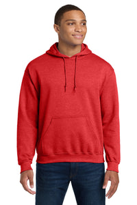 Gildan - Heavy Blend Hooded Sweatshirt - Heather Scarlet Red