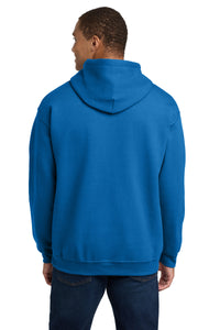 Gildan - Heavy Blend Hooded Sweatshirt - Neon Blue Back