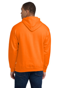 Gildan - Heavy Blend Hooded Sweatshirt - S. Orange Back