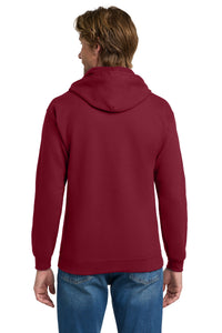 Gildan - Heavy Blend Full-Zip Hooded Sweatshirt - Cardinal Red Back