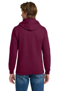 Gildan - Heavy Blend Full-Zip Hooded Sweatshirt - Maroon Back