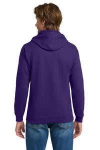 Gildan - Heavy Blend Full-Zip Hooded Sweatshirt - Purple Back
