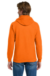 Gildan - Heavy Blend Full-Zip Hooded Sweatshirt - S. Orange Back