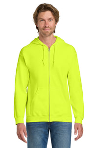 Gildan - Heavy Blend Full-Zip Hooded Sweatshirt - Safety Green