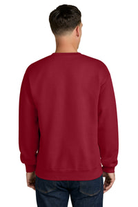 Gildan Hammer Maxweight Crewneck Sweatshirt 19000 - Cherry Red Back