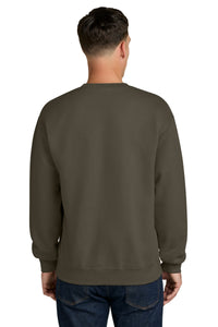 Gildan Hammer Maxweight Crewneck Sweatshirt 19000 - Olive Back
