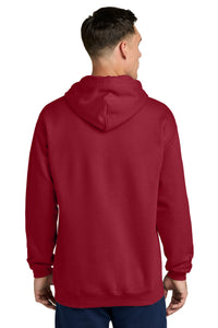 Gildan Hammer Maxweight Hooded Sweatshirt 19500 - Cherry Red Back
