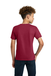 Gildan - Youth Ultra Cotton100% US Cotton T-Shirt - Cardinal Red Back