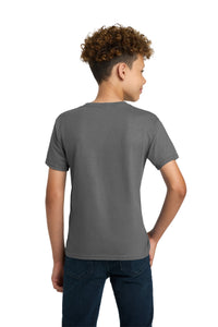 Gildan - Youth Ultra Cotton100% US Cotton T-Shirt - Charcoal Back